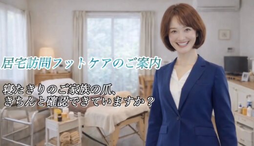 居宅訪問フットケアのご案内